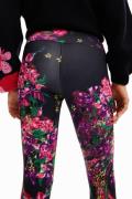 Desigual Leggings  grøn / mørkelilla / rød / sort