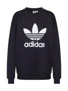 ADIDAS ORIGINALS Sweatshirt 'Trefoil'  sort / hvid