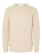 SELECTED HOMME Pullover 'Coban'  beige