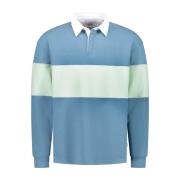 Shiwi Sweatshirt 'Benjamin'  pastelblå / pastelgrøn / hvid