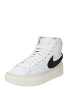 Nike Sportswear Sneaker high 'BLAZER PHANTOM'  sort / hvid