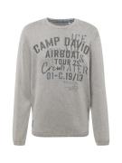 CAMP DAVID Pullover  blå / grå / sort