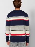 KOROSHI Pullover  beige / navy / grå / rød