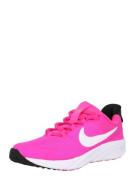 NIKE Sportssko 'Star Runner 4'  pink / sort / hvid