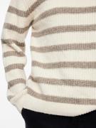 PIECES Pullover 'Klara'  beige / brun