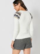 KOROSHI Pullover  blandingsfarvet / offwhite