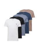 Abercrombie & Fitch Bluser & t-shirts  dueblå / mørkeblå / lysebrun / ...