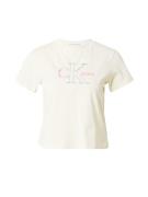 Calvin Klein Jeans Shirts  creme / cyanblå / lys pink / hvid
