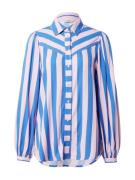 b.young Bluse 'GAMCIA'  blå / pastelpink