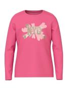 NAME IT Bluser & t-shirts 'VEEN'  guld / pink / lys pink / hvid