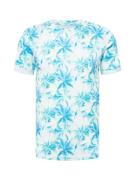 Key Largo Bluser & t-shirts 'Florida'  himmelblå / lysegrøn / hvid