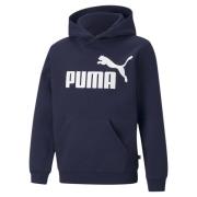 PUMA Sweatshirt 'Essentials'  mørkeblå / hvid