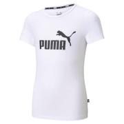 PUMA Bluser & t-shirts 'Essentials'  sort / hvid