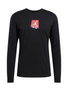 Jordan Bluser & t-shirts 'BRAND'  rød / sort / hvid