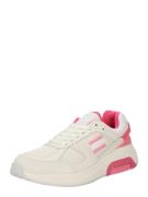 Tommy Jeans Sneaker low  pink / hvid