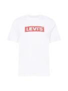 LEVI'S ® Bluser & t-shirts 'SS Relaxed Fit Tee'  rød / hvid
