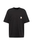 LEVI'S ® Bluser & t-shirts 'SS Workwear Tee'  rød / sort / hvid