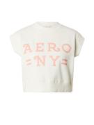 AÉROPOSTALE Shirts 'AERO NY'  abrikos / offwhite