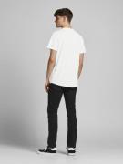 JACK & JONES Bluser & t-shirts 'Basher'  hvid