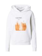 Calvin Klein Sweatshirt  sand / sort / hvid