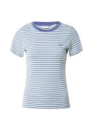 LEVI'S ® Shirts 'SS Rib Baby Tee'  dueblå / lysegrøn / hvid