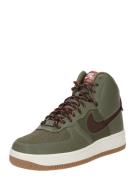 Nike Sportswear Sneaker low 'Air Force 1'  choko / oliven / rustrød / ...
