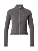 Nike Sportswear Sweatjakke  grå / hvid