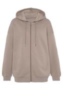 LASCANA Sweatjakke  beige-meleret