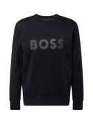 BOSS Green Sweatshirt 'Salbo'  antracit / sort