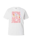 Iriedaily Shirts 'De La Fleur'  pastelgul / lilla / rød / hvid