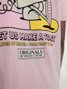 JACK & JONES Bluser & t-shirts 'Toast'  gul / stone / lyserød / hvid