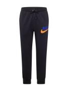 Nike Sportswear Bukser 'CLUB'  ensian / orange / sort