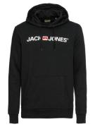 JACK & JONES Sweatshirt  lys rød / sort / hvid