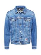 Tommy Jeans Overgangsjakke 'RYAN'  navy / blue denim / rød / hvid