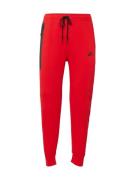 Nike Sportswear Bukser 'TCH FLEECE'  rød / sort