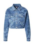 Tommy Jeans Overgangsjakke 'Claire'  blue denim / karamel