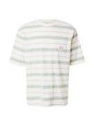 LEVI'S ® Bluser & t-shirts 'SS Workwear Tee'  creme / lyseblå / brun /...