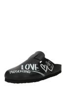 Love Moschino Pantoletter  sort / offwhite
