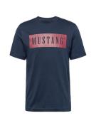 MUSTANG Bluser & t-shirts 'Austin'  navy / rød
