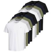 JACK & JONES Bluser & t-shirts  marin / grå-meleret / oliven / sort / ...