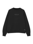 Pull&Bear Sweatshirt  lyseblå / sort