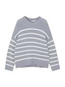 Pull&Bear Pullover  grå-meleret / hvid