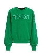 WE Fashion Sweatshirt  græsgrøn