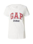 GAP Shirts 'DUBAI'  rød / sort / hvid