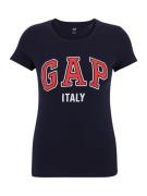 Gap Petite Shirts 'ITALY'  marin / blodrød / hvid
