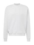 ALPHA INDUSTRIES Sweatshirt  lysegrå / brombær / sort / hvid