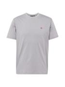 NAPAPIJRI Bluser & t-shirts 'SALIS'  marin / grå / rød / hvid