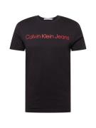 Calvin Klein Jeans Bluser & t-shirts  rød / sort