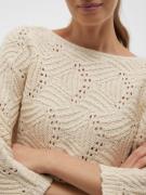 VERO MODA Pullover 'VMGIGI'  creme