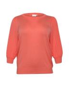 KAFFE CURVE Pullover 'Loni'  mørkeorange